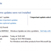 Windows rendszergazda segítség: telepítési hiba