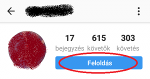 IT üzemeltetés: Instagramon követő törlése