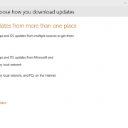 Windows frissítések más forrásból