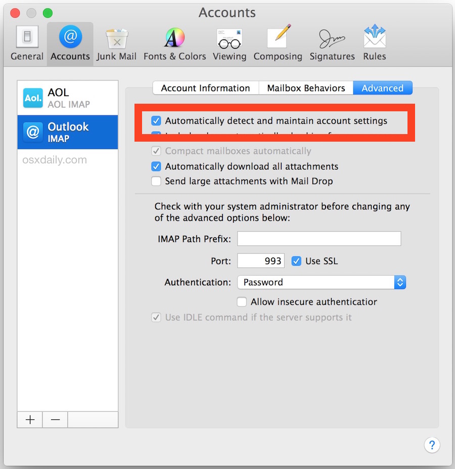 Mac Mail  problémák - IT rendszergazda segítség