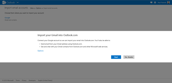 Rendszerüzemeltetés: Átállás Gmail-ről Outlook-ra 