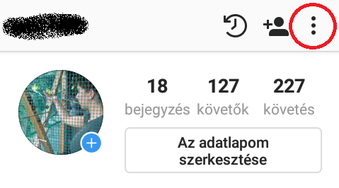 Instagram követők törlése